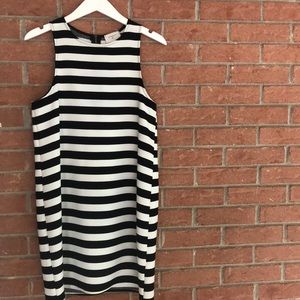 Black and White shirt dress